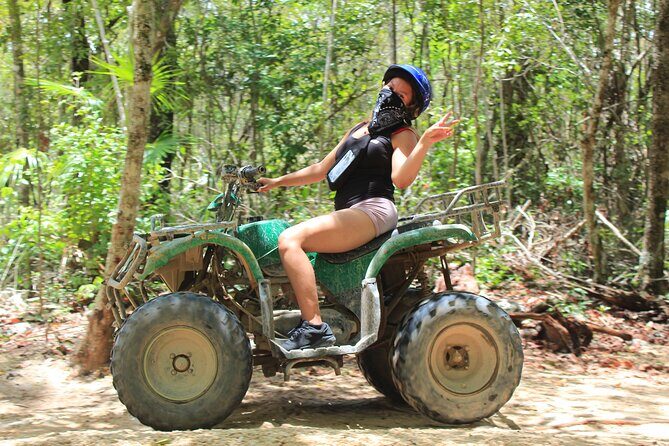 Adventure in the Mayan Jungle with ATV and Zip Line in Tulum - Zip line circuit and the 1 km Evolution line: what to expect