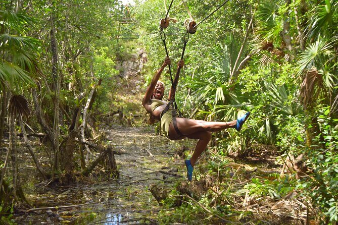 Adventure in the Mayan Jungle with ATV and Zip Line in Tulum - Abseiling wall: adrenaline and controlled nerves