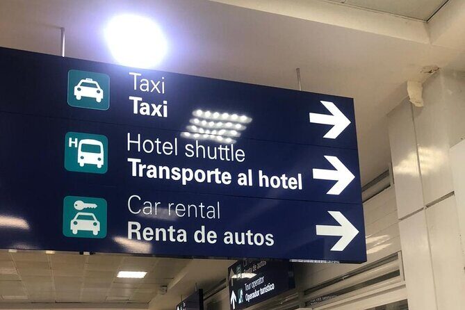Airport Transfers to Tulum - Private van (ROUND TRIP) FLAT RATE - Cancun Airport pickup: getting to the right door fast