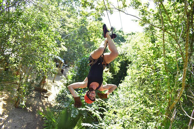 ATV Adventure and Horseback Ride with Ziplines, Cenote from Tulum - Cenote Time: Cooling Off and Swimming in a Natural Fresh Water Pool
