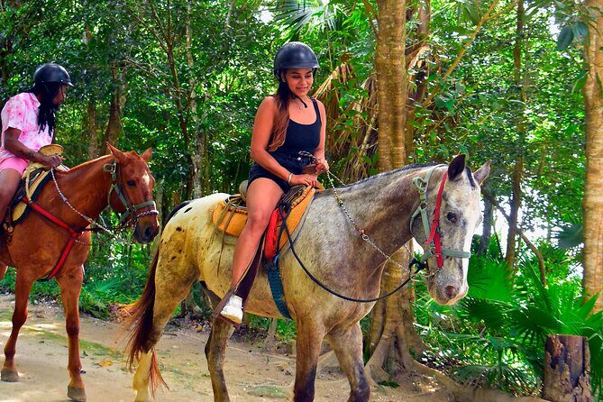 ATV Adventure and Horseback Ride with Ziplines, Cenote from Tulum - Lunch, Snacks, and Tequila at Reserva Palacios