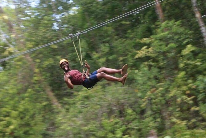 ATV Cenote and Zipline Sacred Jungle Expedition - Zipline Circuit: The First Line Is the Most Intense