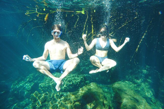 Cenote Paddleboarding and Snorkeling in Tulum - Optional more-adventurous underwater intro (for the extremes)