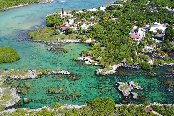 Cenotes Private Tour VIP - Stop 3: Cenote Taak Bi Ha underground river walk and swim