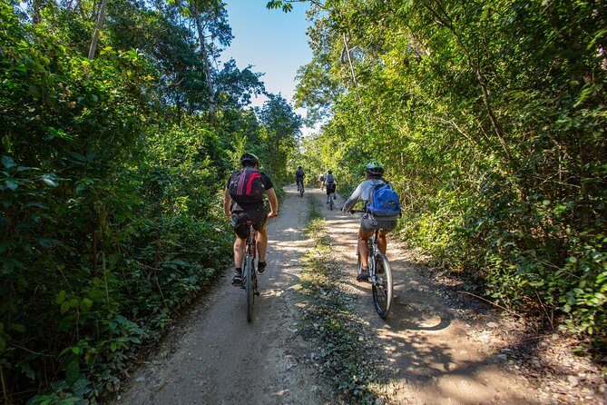 Cenotes trail jungle bike tour in Tulum with lunch - Three-Cenote Adventure: Zip Lines, Canoe, and Cave-Style Variety