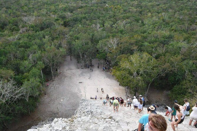 Chichén Itzá & Cobá Ruins Adventure (Private, Full Day) - Cobá ruins: jungle canopy views and the main-structure climb