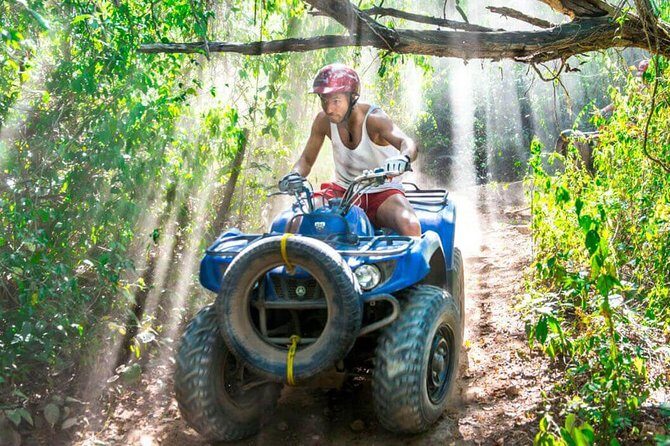 Coba Adventure: ATV, Rappel, Ziplines, Cenote, Archeological Zone Tour - ATV, zip lines, rappel, cenote: how the fun is structured