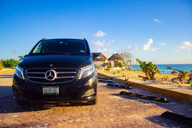 Departures in Mercedes Benz from Tulum to Cancun Airport - The Real Value of $208 per Group (Up to 5 People)