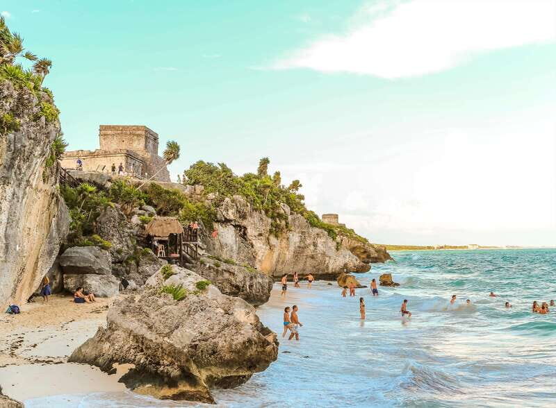 Exclusive 3-in-1 Tour to Tulum, Cenote and Maya Village - A Smooth 8-Hour Circuit From Cancún, Tulum, or Playa del Carmen
