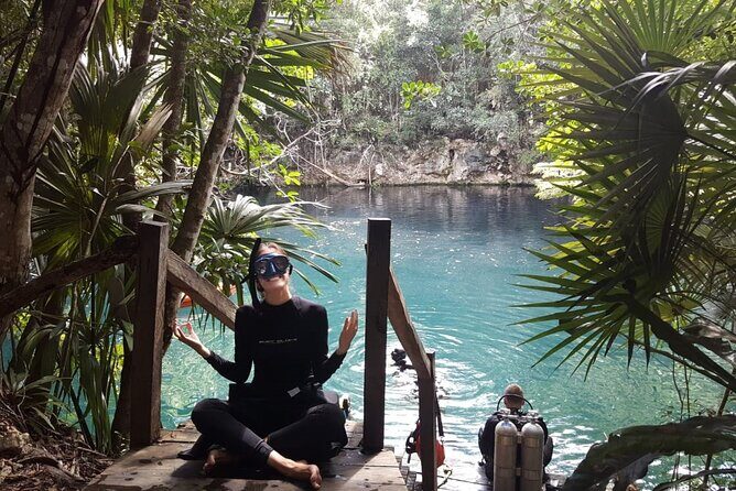 Freediving Intro for Beginners in a Cenote in Tulum Mexico - How the instructor-led training works before you ever go under