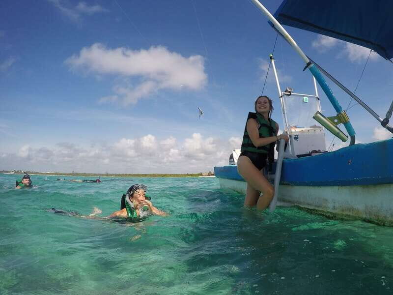 From Riviera Maya: Snorkeling & Private Cenote Half-Day Tour - Snorkeling the Caribbean reef: fish spotting with a guide