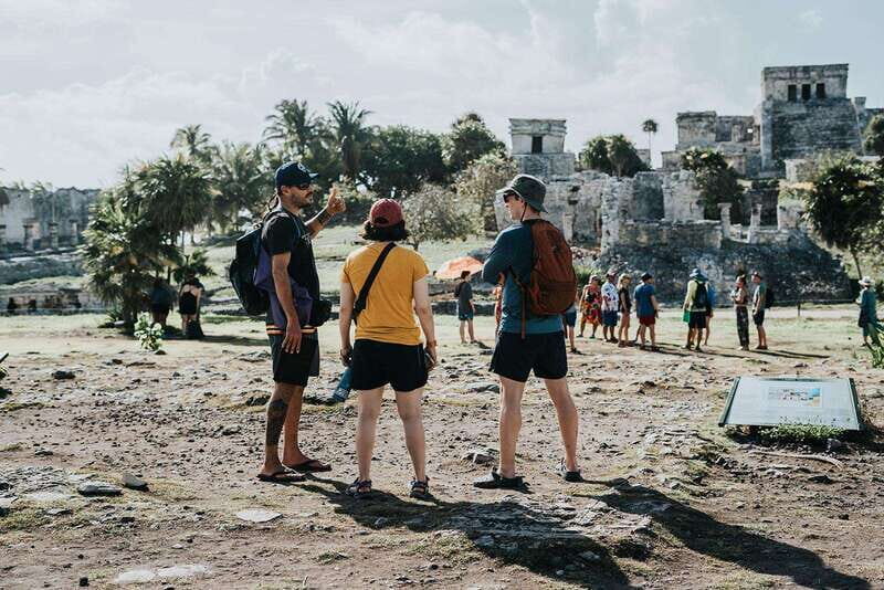 From Riviera Maya : Tulum Ruins, Cenotes & Jungle Adventure - Parque Tankah: Cenotes, zip-lines, and the joy of getting wet
