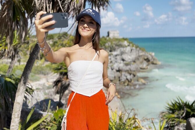 Full Day Tour to Tulum Cenote and Swim with Turtles in Akumal - Tulum Ruins Stop: Sea Views, Mayan Buildings, and Tight Free Time