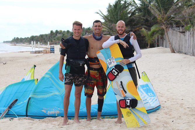 Group Kiteboarding Lesson in Tulum - Sand Training: kite theory, setup basics, safety systems, self-rescue