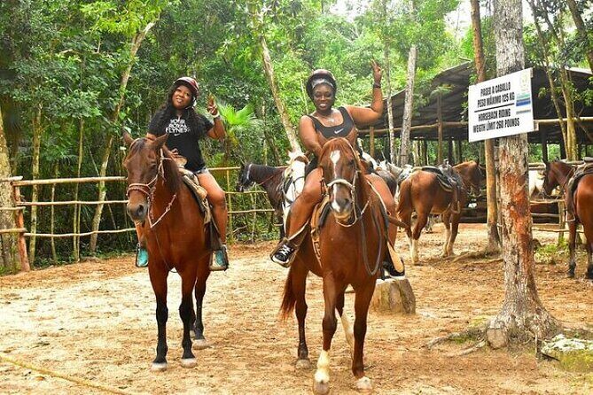 Half Day Horseback Riding Adventure with Cenotes in the Jungle - A Half-Day Horse Ride That Ends in a Jungle Cenote