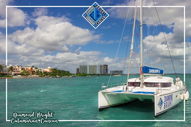 Luxury Catamaran tour to isla mujeres with transportation from Tulum - Stop 1: Isla Mujeres snorkeling—how the reef looks depends on the water