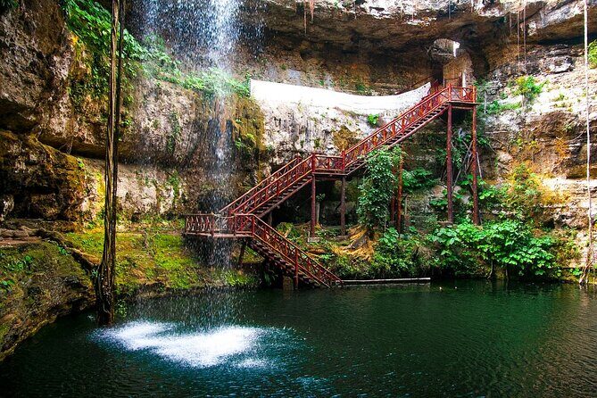 Luxury Chichen Itza Full-Day Adventure from Tulum City - Cenote Saamal swim: one hour in crystal-clear water (and a mandatory vest)