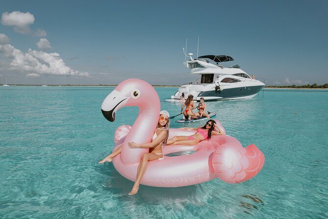 Luxury Private Bachelorette Yacht – 51' Leopard Tulum - The Leopard 51-Foot Yacht: Made for a Group Party