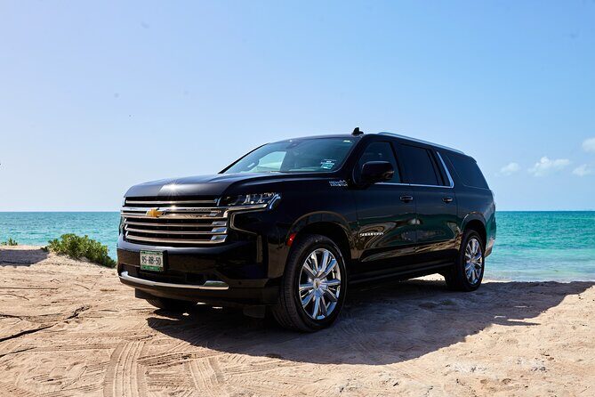 Luxury Suv departures from Tulum to Cancun Airport - Meeting your driver: smooth start, short leash