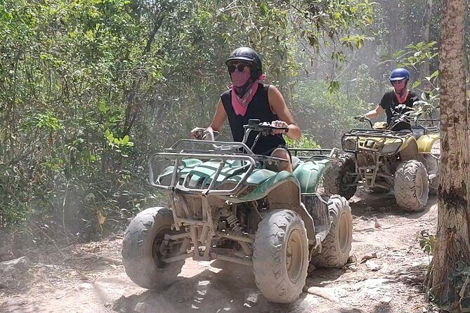 Maya Adrenaline Tulum: Cenote + 5 Ziplining + ATV Adventure - Your Main Stop: Cenotes Labnaha & Eco Park in One Action Chain