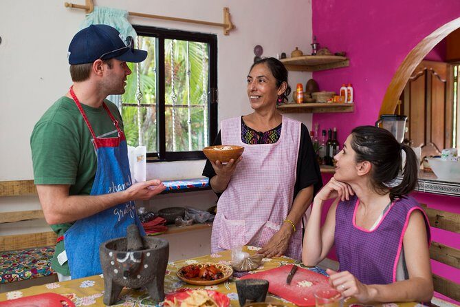 Mexican Cooking from Scratch in a Local Home in Tulum - Tacos al Pastor: Building a Colorful Main Course Step by Step