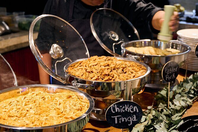 Private Chef Experience in Tulum - Menu options: Chef Jair dinner, breakfast, and the taco bar setup