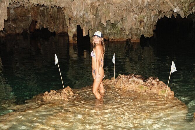 Private Half-day Luxury Experience with Turtles & Majestic Cenote - Maya Adrenaline cenote: an underground river with clear water