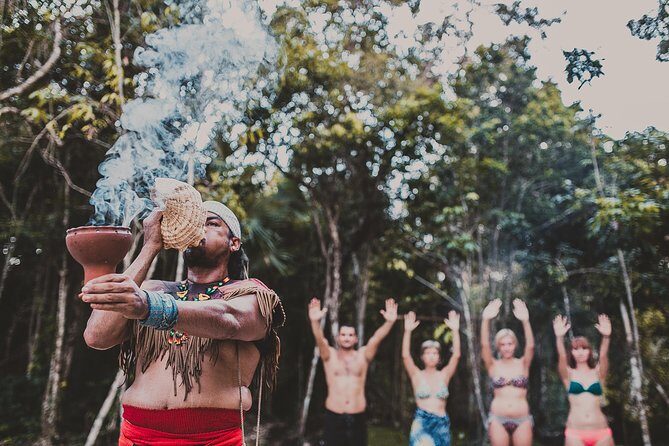Private or Shared Mayan Temazcal Ritual from Tulum - Inside the temazcal: volcanic stones, herbs, and four heat intervals
