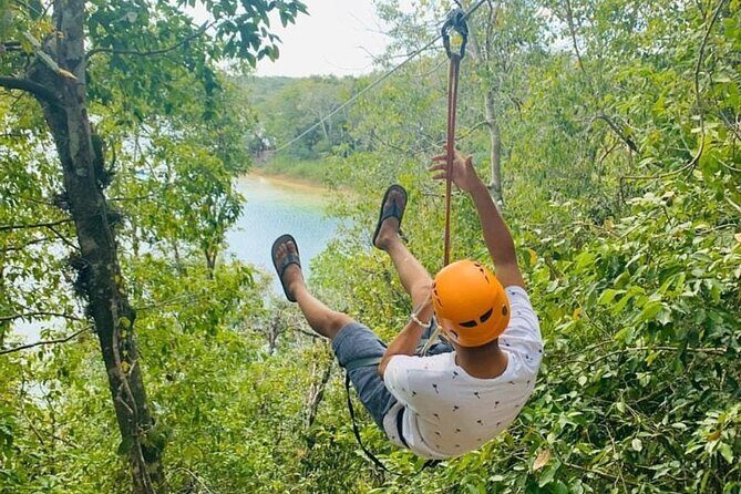 Private Tour Coba Ruin Punta Laguna Monkey Spider Cenote Mayan Village - Mayan village lunch: chicken pibil and real side dishes