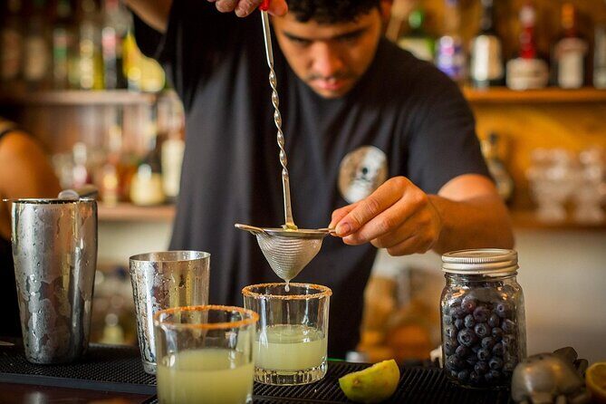 Salsa Class,Mezcalita Workshop & Mexican Dinner - Mexican dinner included: ceviche, tacos, and salsas