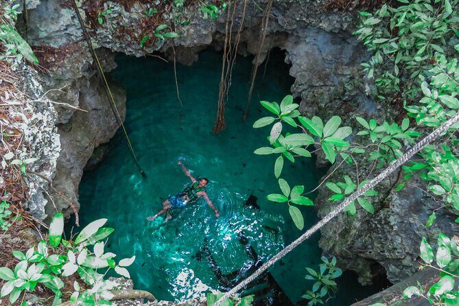 Small-Group 3 Cenotes Adventure Tour - Stop 2: Taak Bi Ha and the semi-underground shift