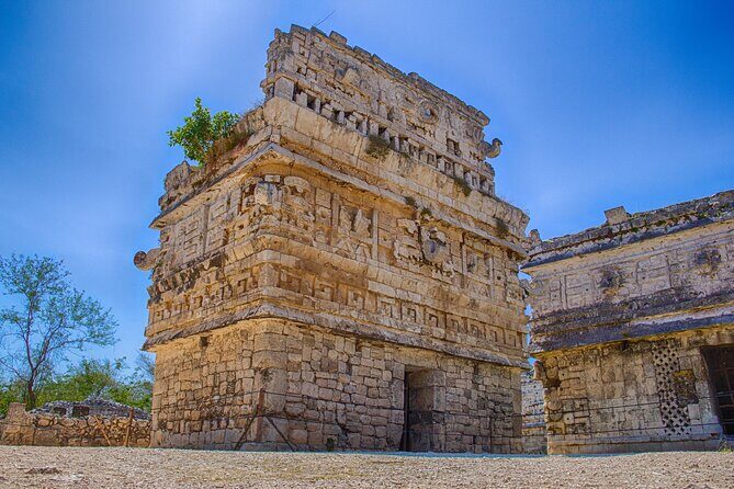 Small group tour to Chichen Itza early access + Cenote + Ekbalam - Ek Balam: jungle ruins, carvings, and the Acropolis climb