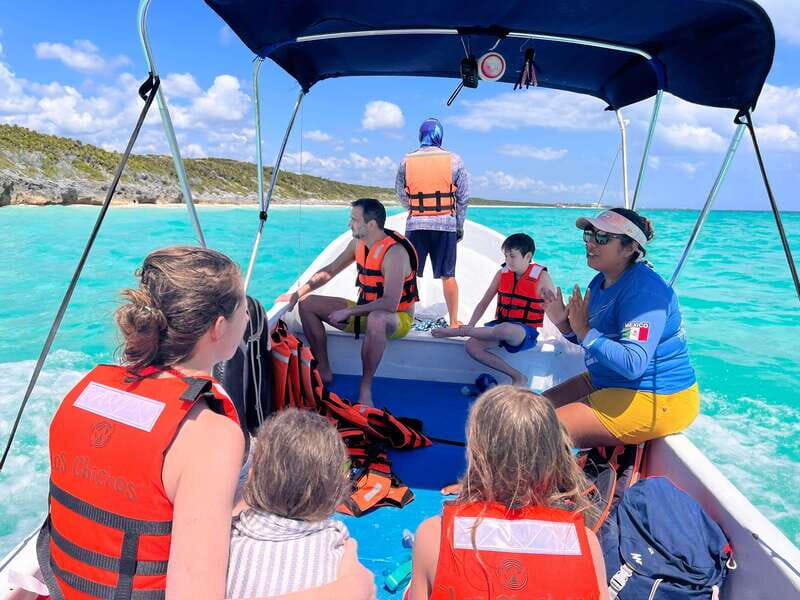 SNORKEL IN TULUM REEF, BOAT RIDE AND CALETA - Who should book this snorkeling and Tulum boat ride