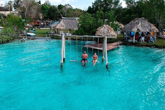 The 7 Colors Of Beauty Lagoon, Bacalar Experience from Tulum City - The Xul-Ha Lagoon Section: Why the Blues Change