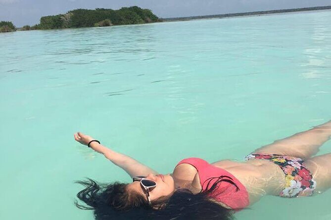 The 7 Colors Of Beauty Lagoon, Bacalar Experience from Tulum City - The 2-Hour Boat Ride on Bacalar Lagoon