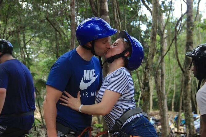 Thrills in Tulum's Jungle: Rappel, Ziplines, ATVs, Cenote & more - Cenote Swim + Brief Mayan Ceremony: cool down, then connect