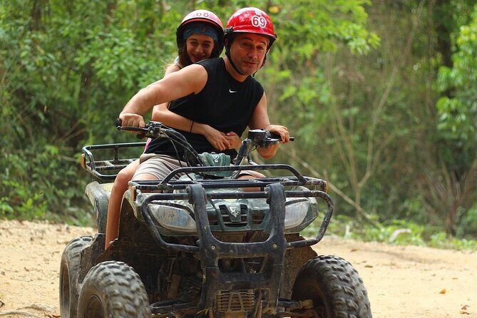 Tulum Adrenaline, ATV, Cenote, Zipline from Playa Del C - Cave cenote swim: what to bring and what can surprise you