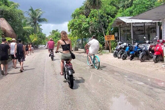 Tulum Area Experiences Guided E-Bike Tour- 3 Cenote's Snorkel/Swim & Local Lunch - Cenote Cristal and Escondido: your last snorkeling block