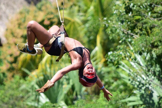 Tulum ATV Tour – Ruins, Cenote, Zipline All-Inclusive Combo - Zipline in Tulum: Fun, Scary for Some, and a Weight Check