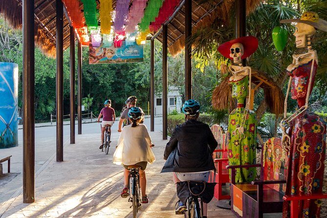 Tulum Bike Tour Tulum Maya Ruins Cenote Swimming Pueblo History Art Tacos Lunch - Melipona beekeeping foundation: honey with a story