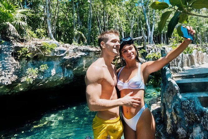 Tulum Day-trip to Mayan Temples and Cenote Swim - Priority access at the Tulum Archaeological Site
