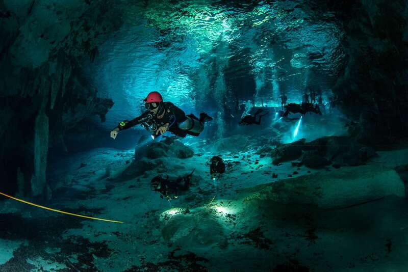 Tulum : Dos Ojos cenote 2 scuba dives (certified divers) - La Calypso Setup and the Small-Group Feel