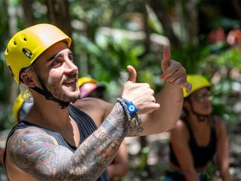 Tulum: Full Day Coba Ruins and Jungle ATV Tour - Rappel down ancient tree roots: the moment that feels most extreme