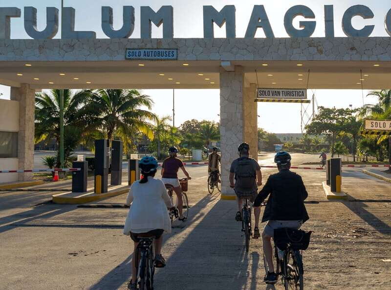 Tulum: Guided Bike Tour of Tulum Ruins, Tacos & Cenote - Tulum Ruins, Guided by Stories (and before the crowds)