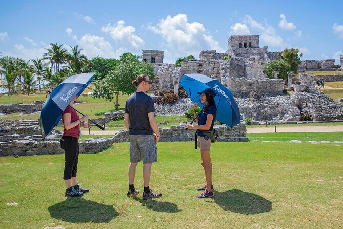 Tulum Guided Tour, Magical Cenote, Lagoon Snorkeling and Beachside Lunch - Cenote el Sueño Cave Swim: Cool Water, Tight Spaces, and No Devices