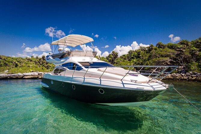 Tulum Luxury Escape – 4h All Inclusive on 43' Private Yacht - Snorkeling gear and paddleboards: included play, not optional extras