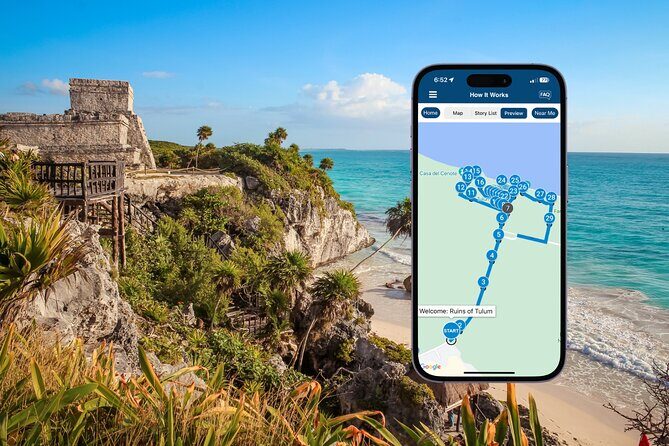 Tulum Mayan Ruins GPS Self-Guided Walking Audio Tour - Key highlights you’ll feel right away
