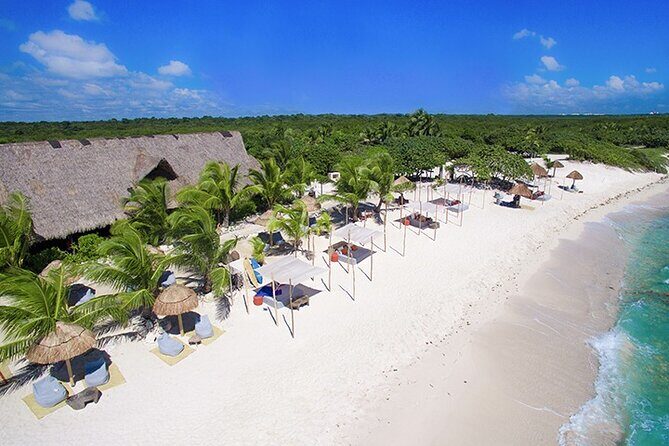 Tulum, Snorkeling with Sea Turtles, Cenote and Beachside Lunch - Punta Venado Beach Club lunch: why the final stop feels like a reward