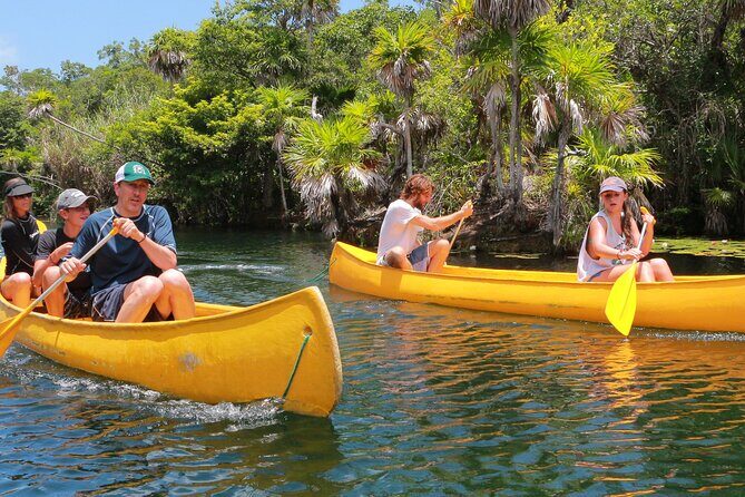 Zip lining and Canoe Monkey jungle in Tulum - Guides you might get: José, Berto/Betto, and Alberto Taylor